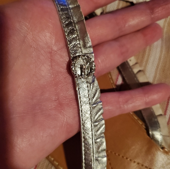 Guess Ruffles & Rhinestones Sandals - Picture 8 of 8